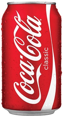 Coca Cola, 12 oz can