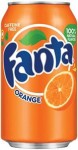 Fanta Orange, 12 oz can