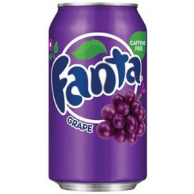 Fanta Grape, 12 oz can